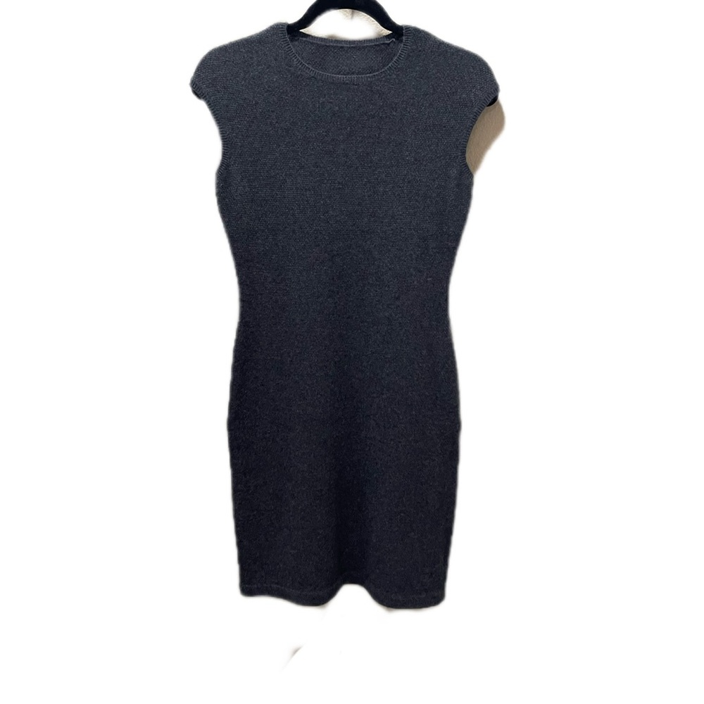 I Heart 100% Cashmere Sleeveless Sweater Dress – Grey – Size M
